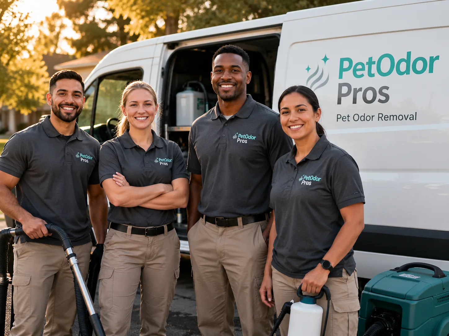 Pet Odor Removal team serving Providence, NC
